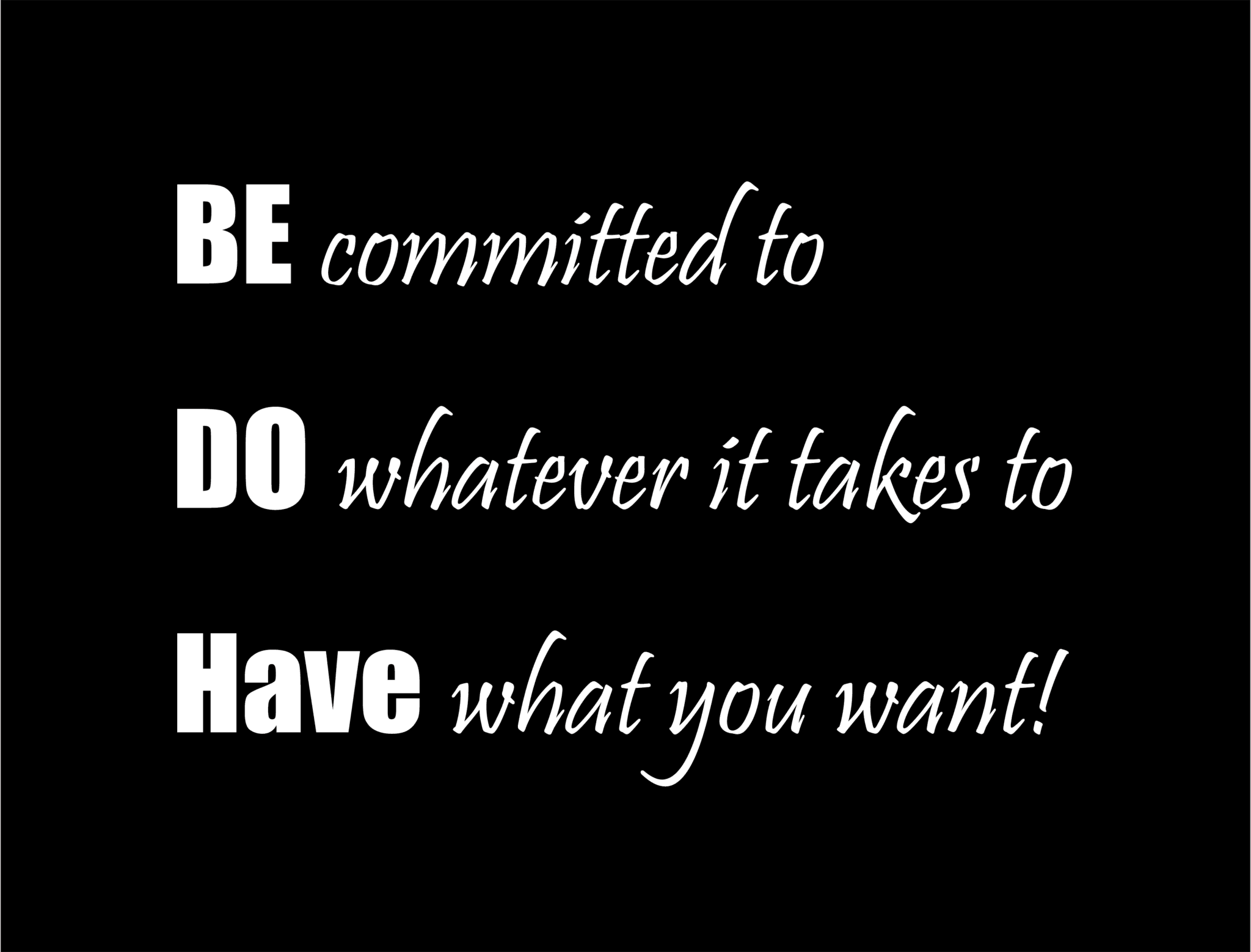 3 STEP PROCESS TO ACHIEVE YOUR GOALS BY BE, DO, & HAVE MINDSET