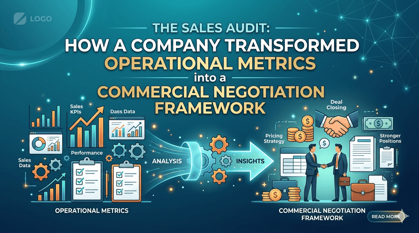 The Sales Audit: How A Company Transformed Operational Metrics into a Commercial Negotiation Framework